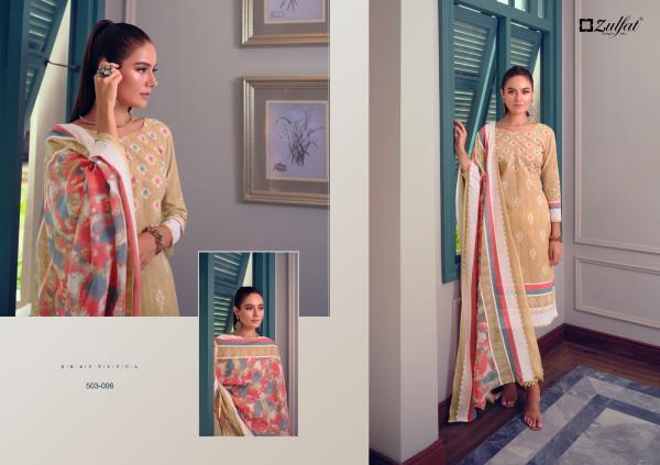 Zulfat Nasreen Fancy Cotton Dress Material Collection